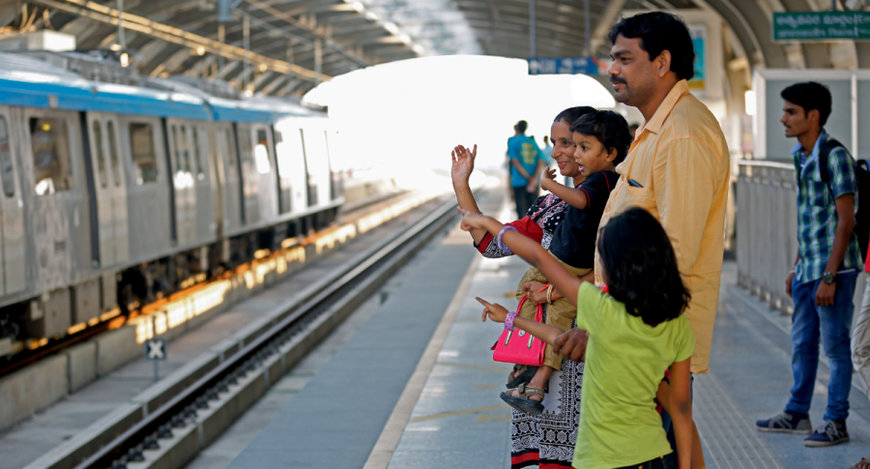 Le 7 février 2020, Keolis a inauguré la ligne verte du nouveau réseau de métro automatique d’Hyderabad, ouvert partiellement depuis novembre 2017